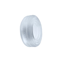 Hunkyjunk Roto Grooved Gripper-Ribbed Cockring Clear Steam