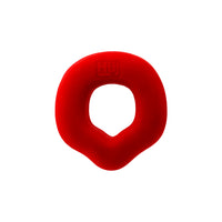 Hunkyjunk Fit Grips 2-Pack Ergo-Fit Cockrings Black/Red
