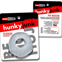 Hunkyjunk Fit Bulge Hung-Style Cockring Clear Steam