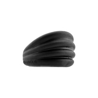 Hunkyjunk Expander Slimmer Scoop Style Cockring Black Fog