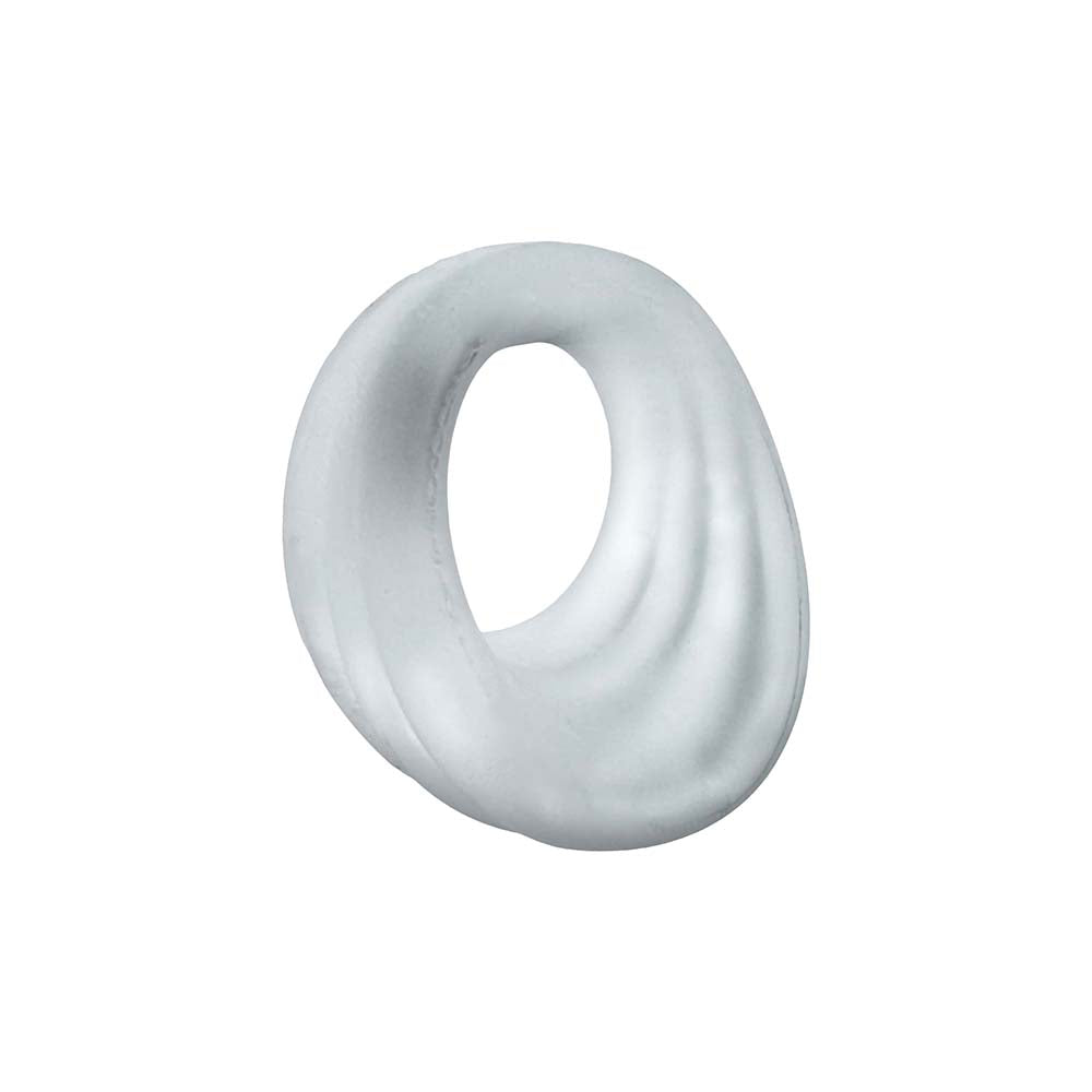 Hunkyjunk Expander Slimmer Scoop Style Cockring Clear Steam