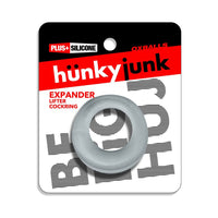 Hunkyjunk Expander Slimmer Scoop Style Cockring Clear Steam