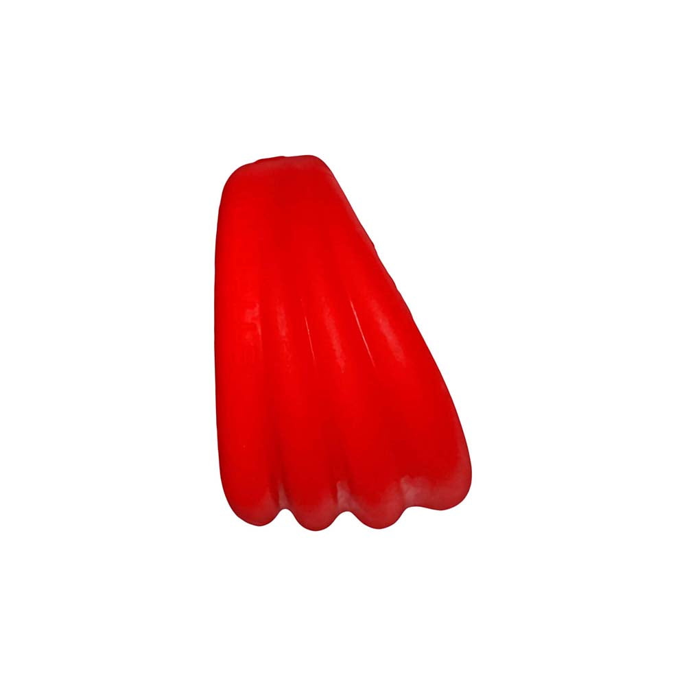 Hunkyjunk Expander Slimmer Scoop Style Cockring Red Velvet