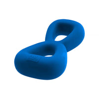 Hunkyjunk Boomerang Double-Ring Cockring & Nut-Tugger Teal Fizz