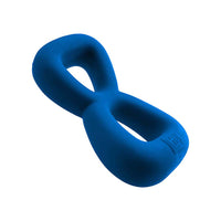 Hunkyjunk Boomerang Double-Ring Cockring & Nut-Tugger Teal Fizz