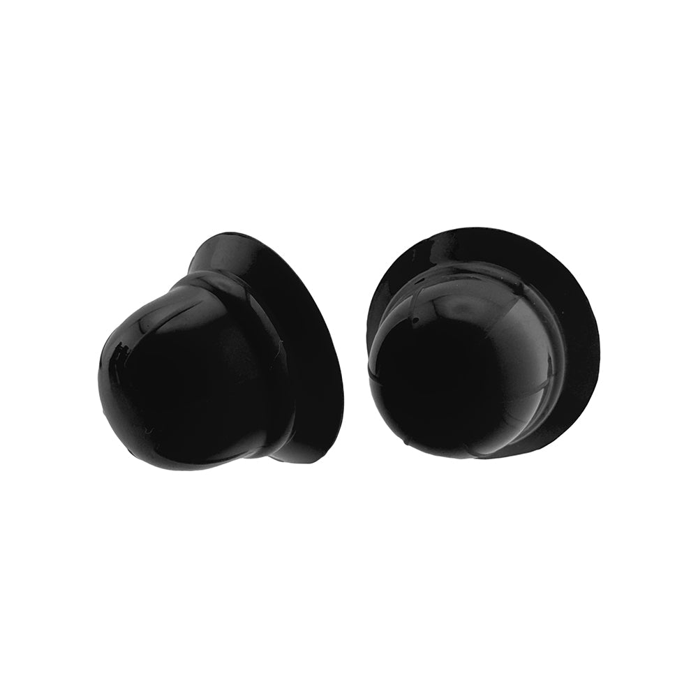 Hunkyjunk Nano Nips "Just The Tip" Nipple-Nubs Black Silicone