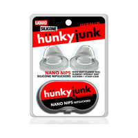 Hunkyjunk Nano Nips "Just The Tip" Nipple-Nubs Clear Silicone
