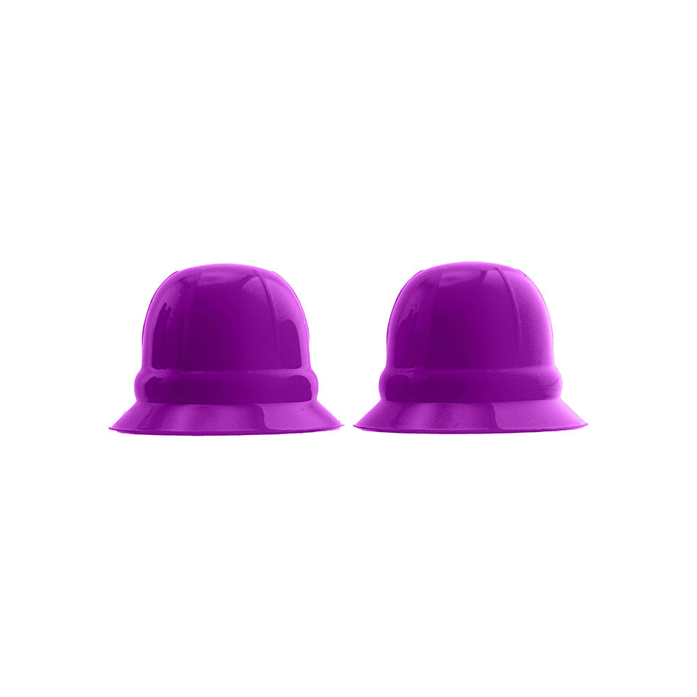 Hunkyjunk Nano Nips "Just The Tip" Nipple-Nubs Purple Silicone