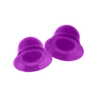 Hunkyjunk Nano Nips "Just The Tip" Nipple-Nubs Purple Silicone