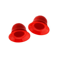 Hunkyjunk Nano Nips "Just The Tip" Nipple-Nubs Red Silicone