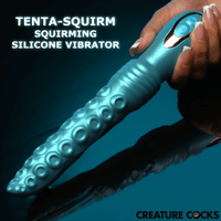 Creature Cocks Tenta-Squirm Squirming Silicone Vibrator