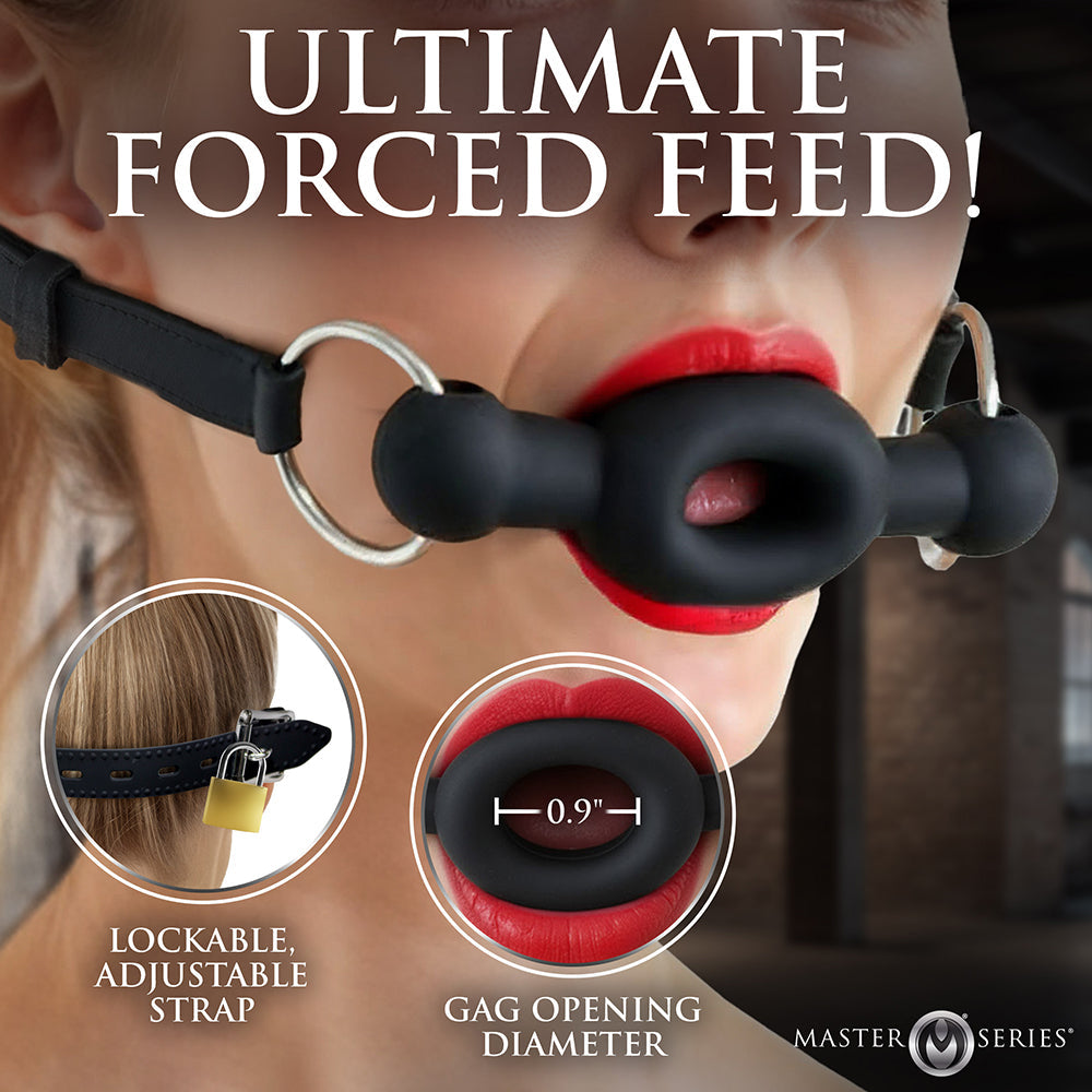 Master Series Forced Sili Feeding Gag