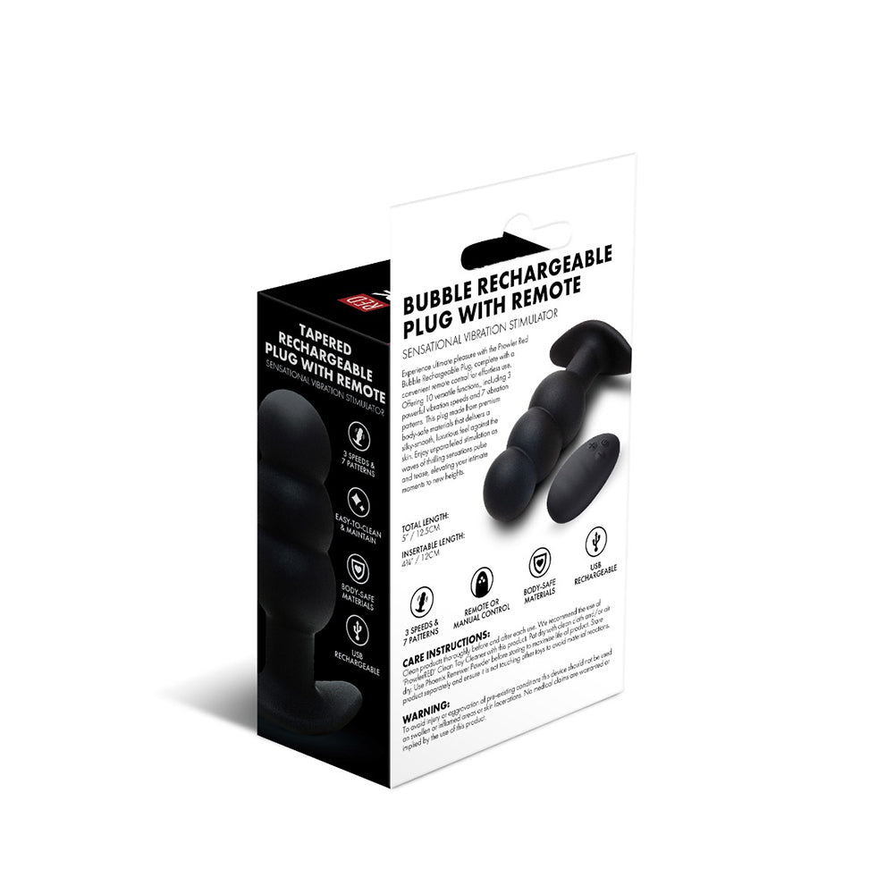 Prowler RED Bubble Rechargeable Plug with Remote