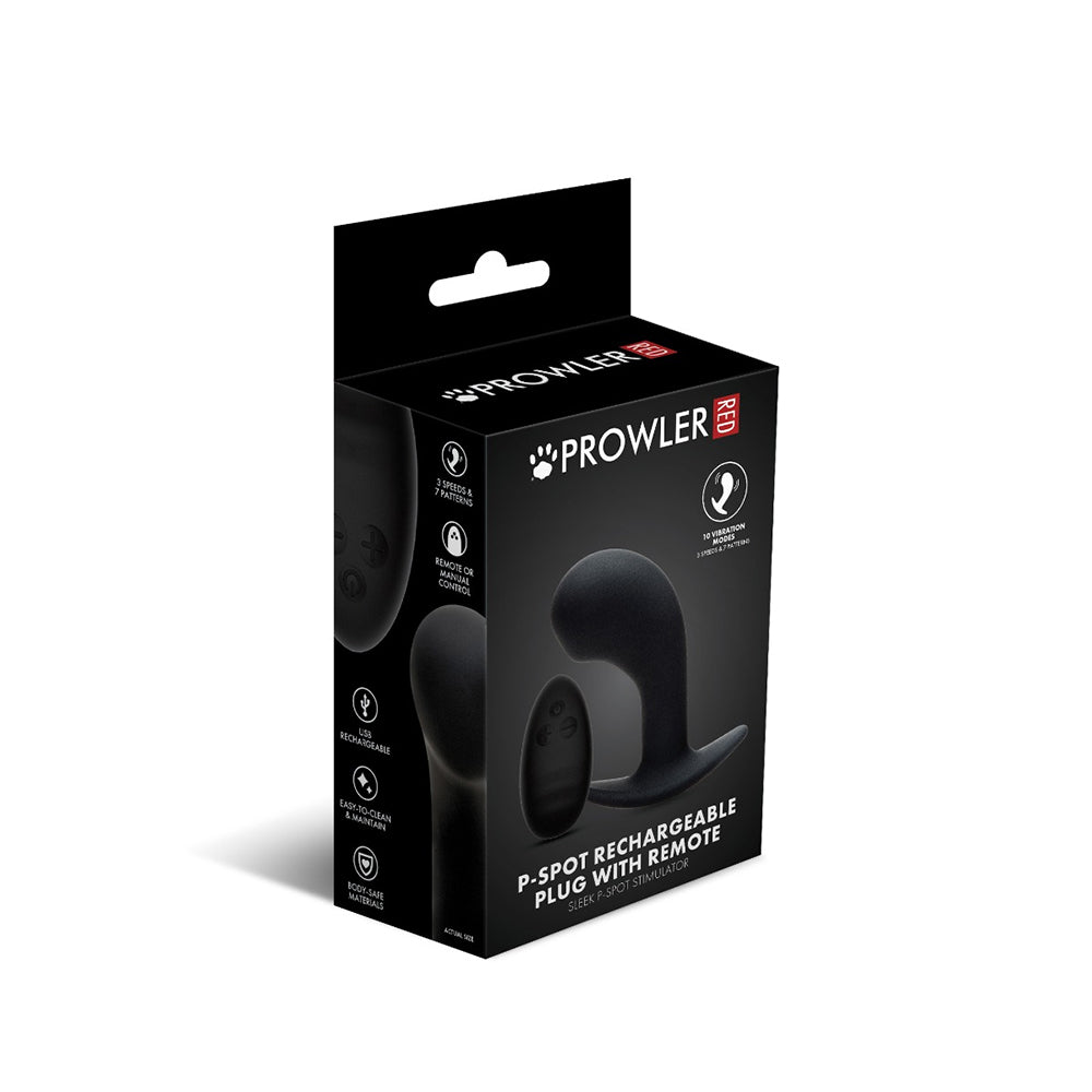 Prowler RED P-Spot Rechargeable Plug with Remote