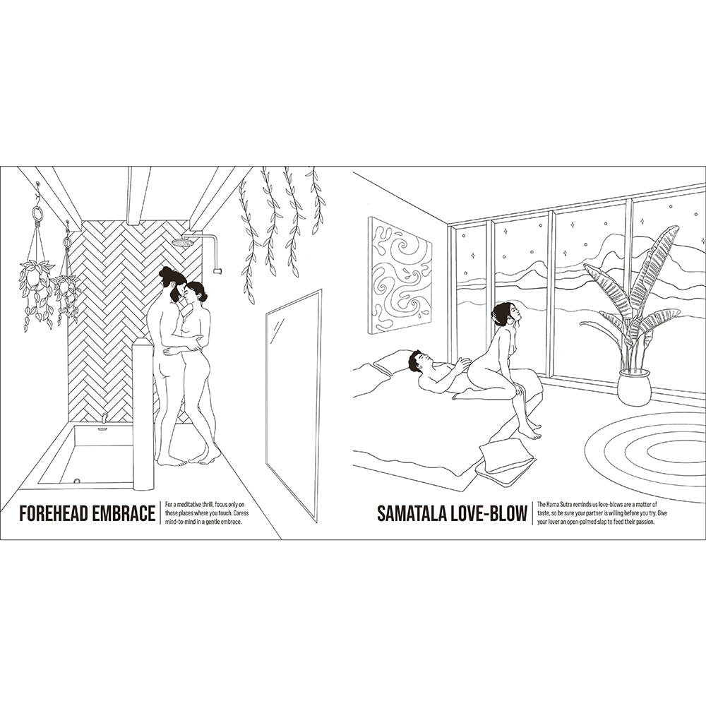 The Kama Sutra Coloring Book: For Maximum Pleasure and Relaxation