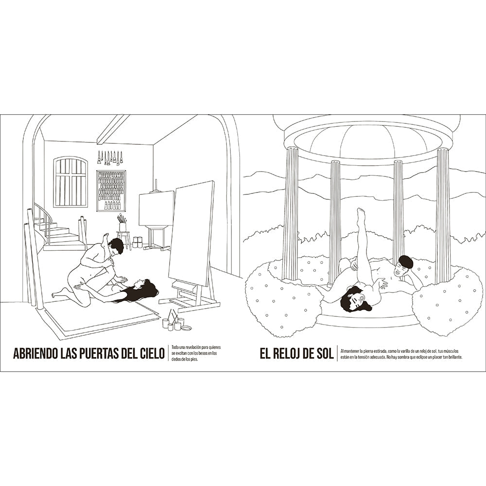 Kama Sutra Coloring Book: Libro para colorear (Spanish Edition)