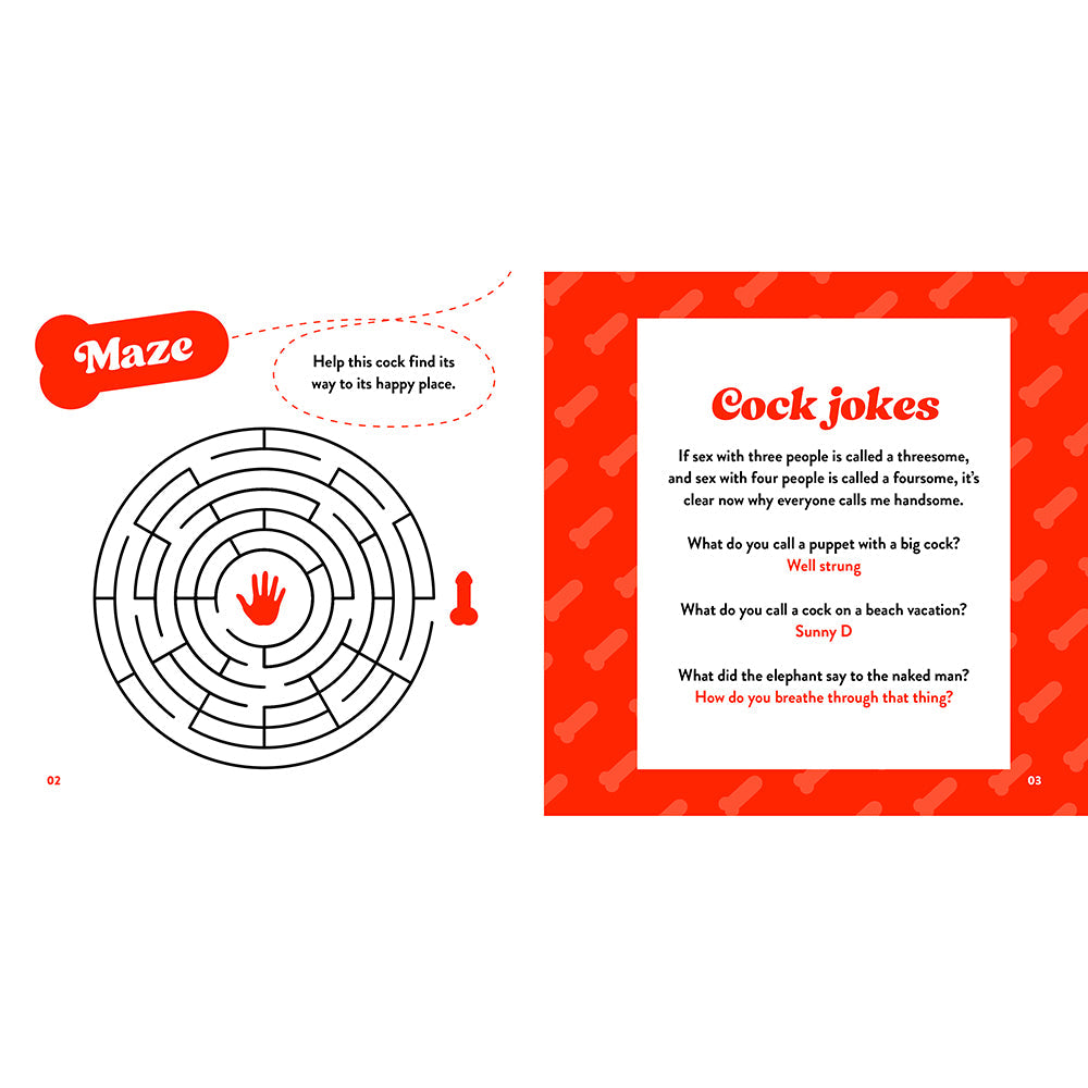 The Little Book of Cock: A Hilarious Activity Book for Adults