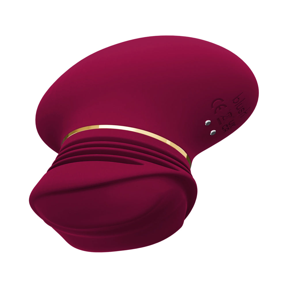 The Blush Collection Riana Mulberry Wine Dildo