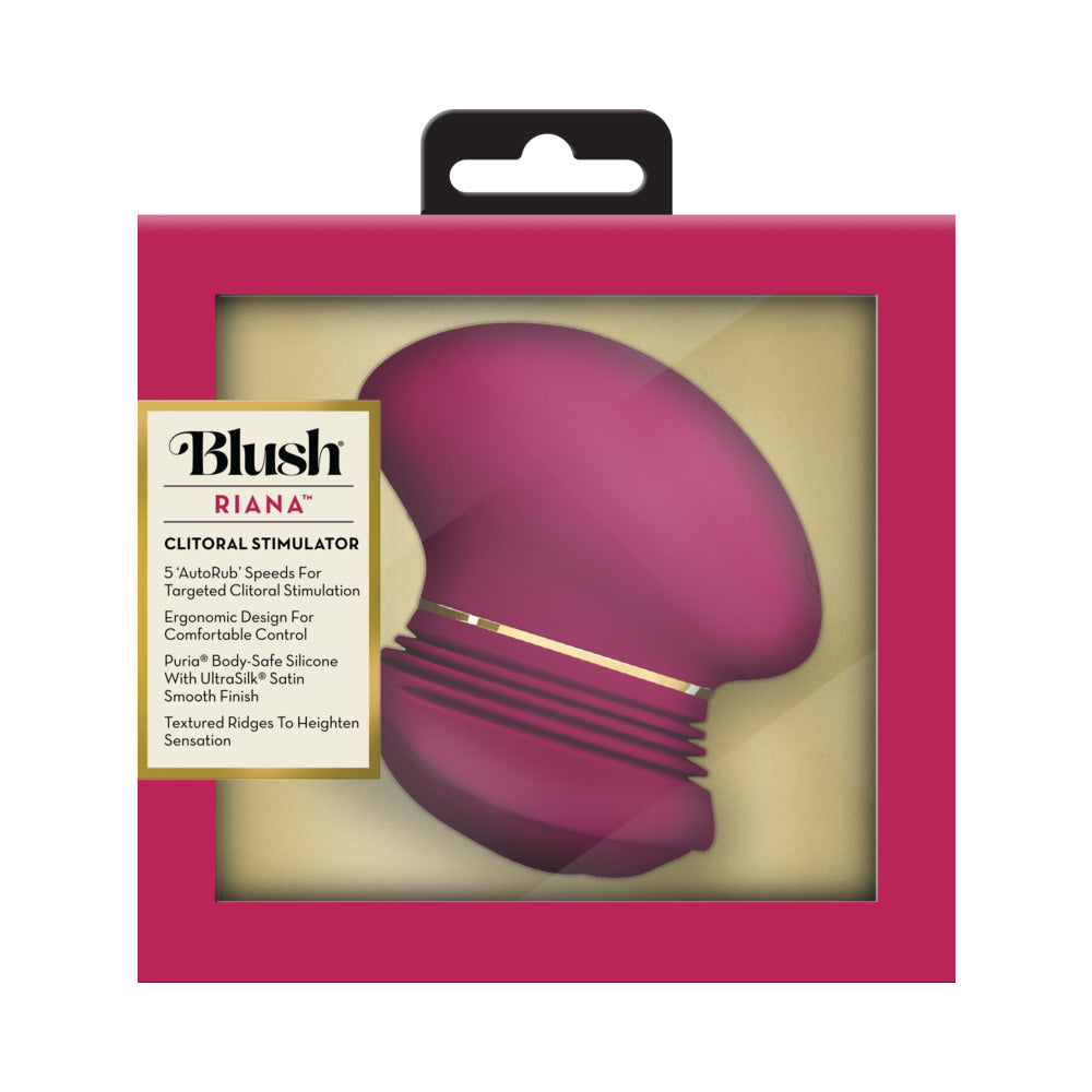 The Blush Collection Riana Mulberry Wine Dildo