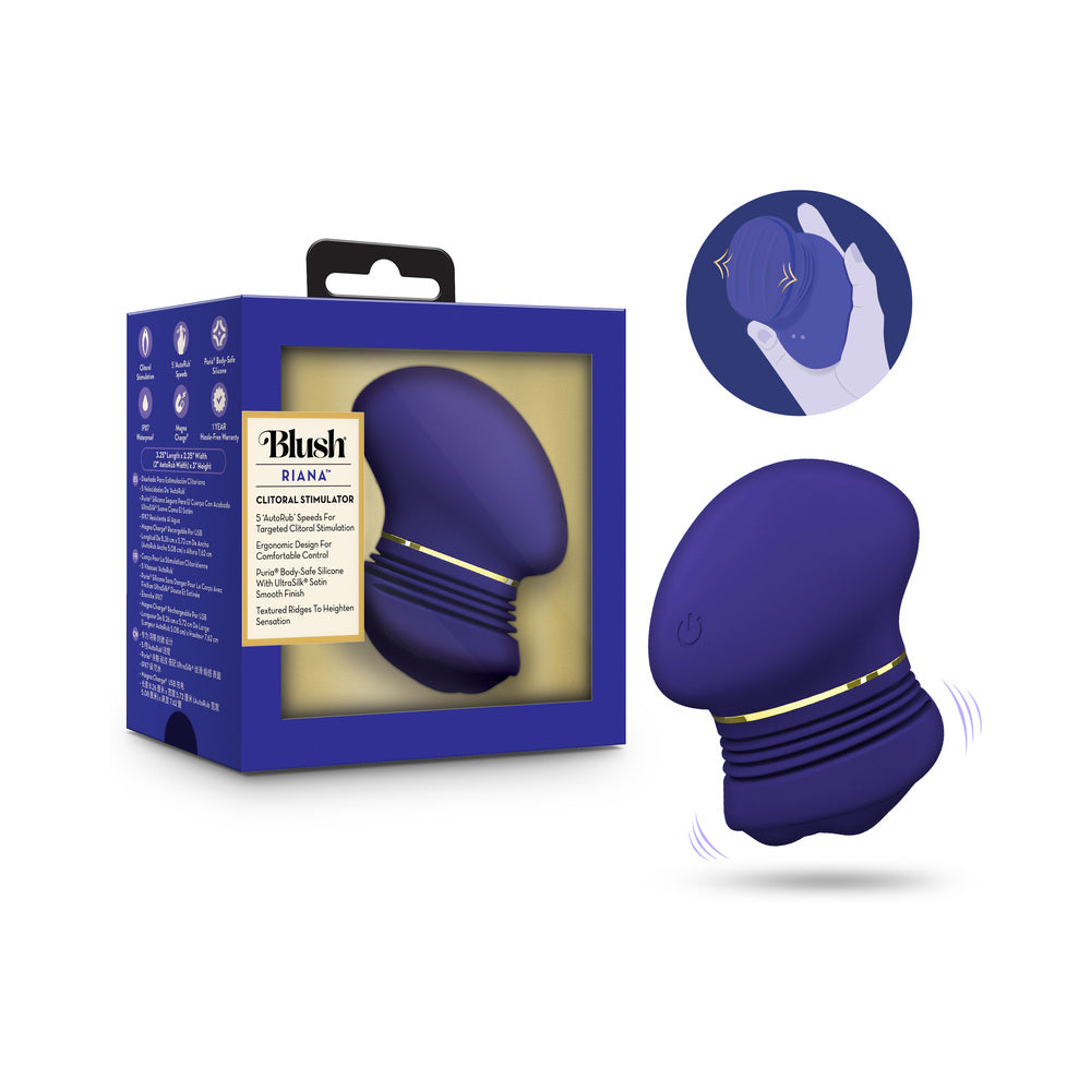 The Blush Collection Riana Royal Indigo Dildo