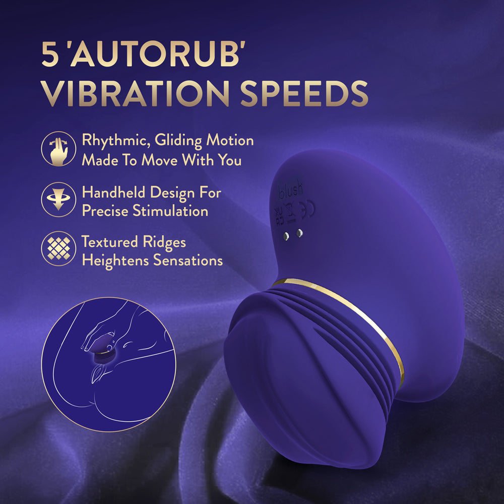 The Blush Collection Riana Royal Indigo Dildo