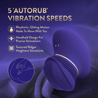 The Blush Collection Riana Royal Indigo Dildo