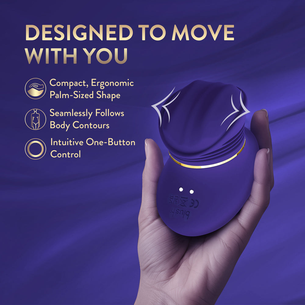 The Blush Collection Riana Royal Indigo Dildo