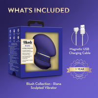 The Blush Collection Riana Royal Indigo Dildo