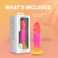 Avant Handcrafted Artisan Dildo Sunburst