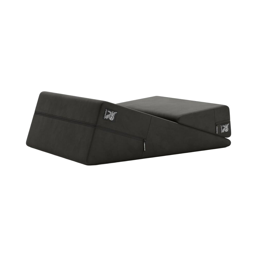 Liberator Wedge & Ramp Sex Combo - Original Size in Velvet Black