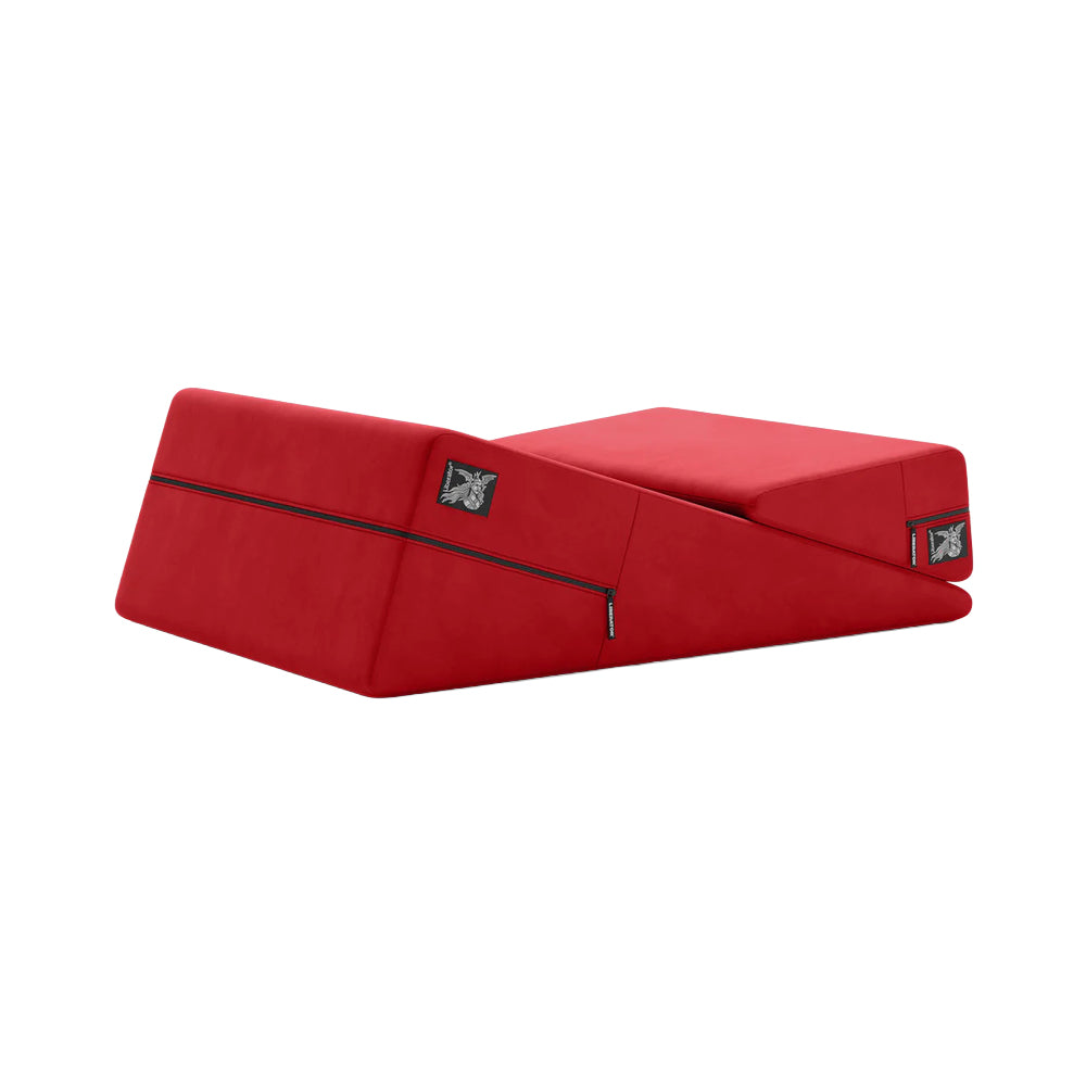 Liberator Wedge & Ramp Sex Combo - Original Size in Velvet Red