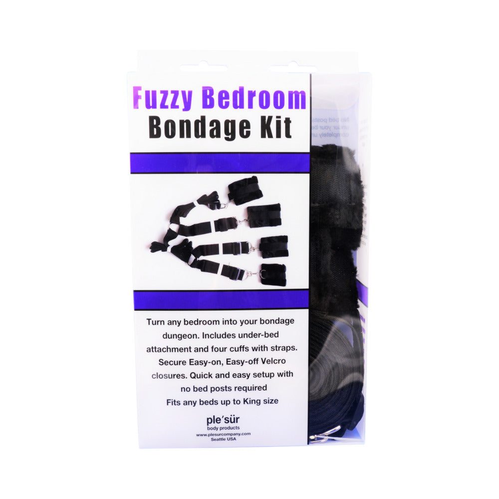 Ple'sur Fuzzy Bedroom Bondage Kit