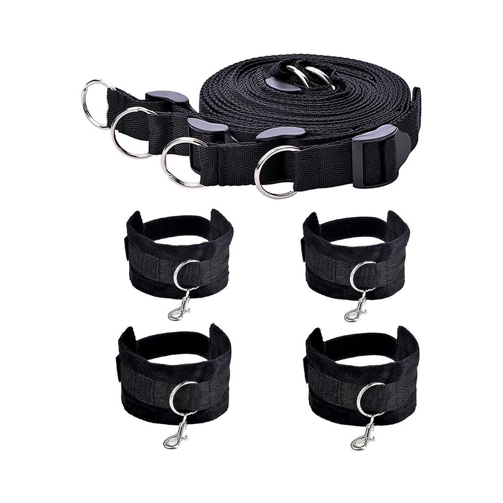 Ple'sur Fuzzy Bedroom Bondage Kit
