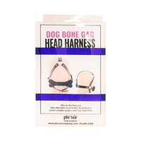 Ple'sur Face Harness Dog Bone Gag