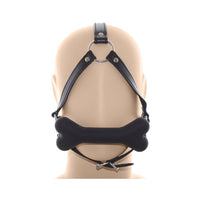 Ple'sur Face Harness Dog Bone Gag