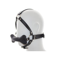 Ple'sur Face Harness Dog Bone Gag