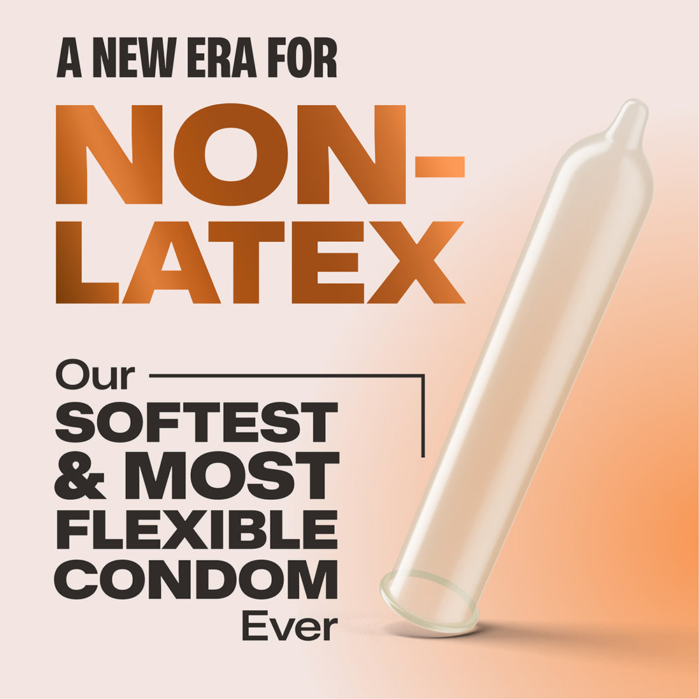 Trojan G.O.A.T Non-Latex Silicone Lubricated Condoms 3-Pack