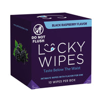 Sweetums Lucky Wipes Black Raspberry Flavor