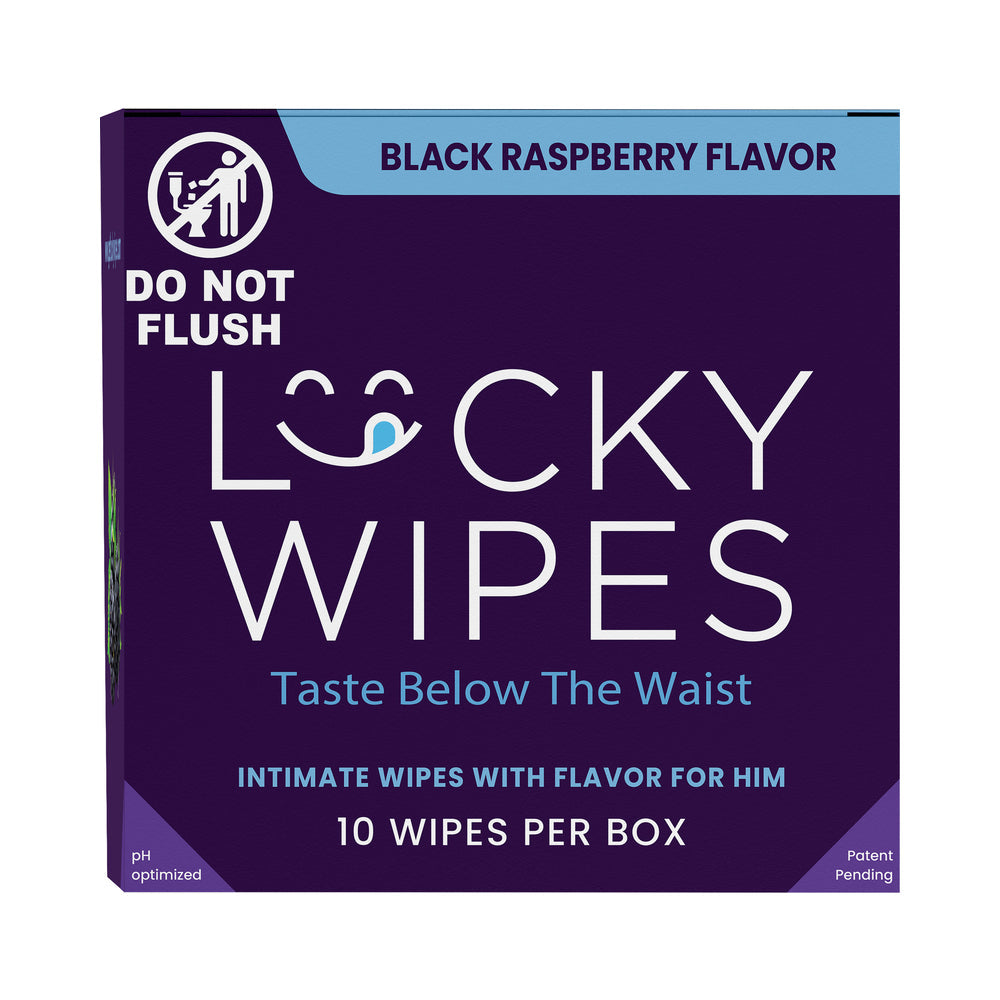 Sweetums Lucky Wipes Black Raspberry Flavor