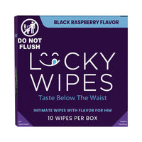 Sweetums Lucky Wipes Black Raspberry Flavor
