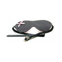 Sex Kitten Leather Buckle Blindfold