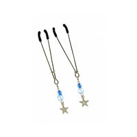 Sex Kitten Tweezer Clamps Star Blue