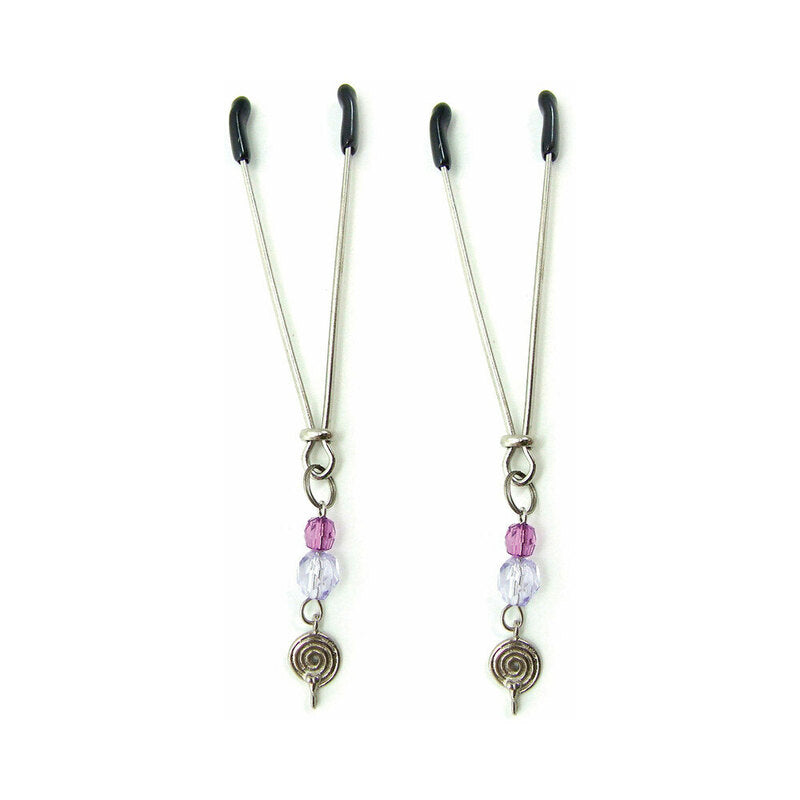 Sex Kitten Clamps Purple Swirls