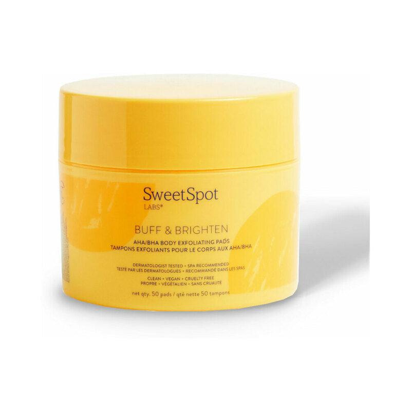 SweetSpot Labs Buff & Brighten Body Exfoliating Pads