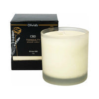 Olivia's Boudoir CBD Tranquility Massage Candle 7 oz.