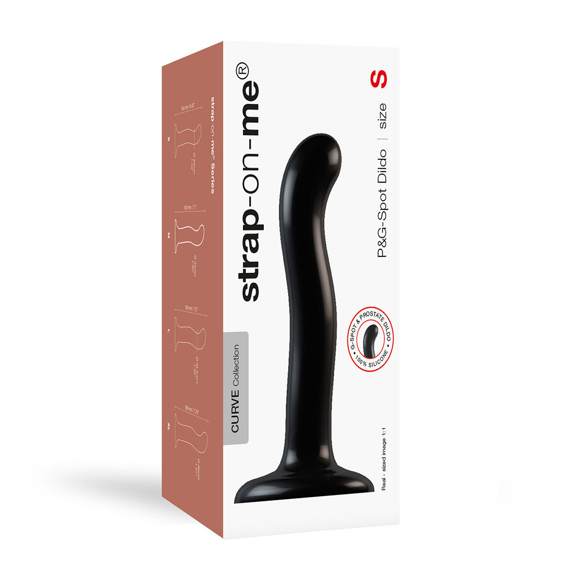 Strap-On-Me G-Spot Dildo Small Black