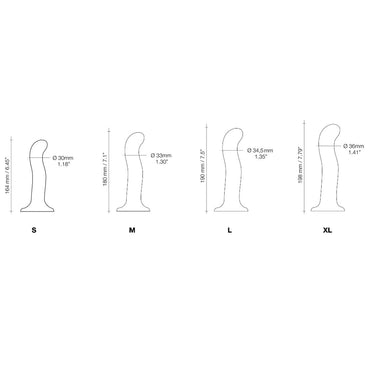 Strap-On-Me G-Spot Dildo - Large Black for Ultimate Pleasure