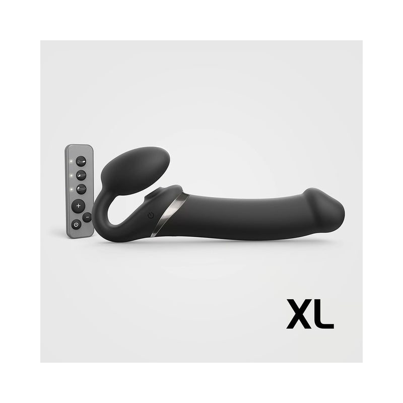 Strap-On-Me Multi Orgasm Bendable Strap-On XL Black