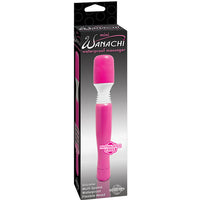 Pipedream Mini Wanachi Waterproof Massager Flexible Silicone Wand Vibrator Pink