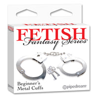 Pipedream Fetish Fantasy Series Beginner's Metal Cuffs